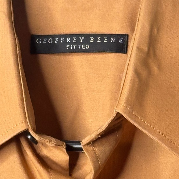 Geoffrey Beene Tan Dress Shirt - Picture 7 of 16